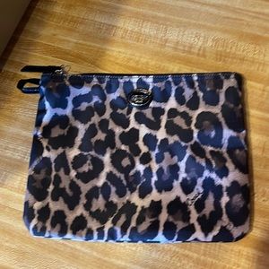 Coach Leopard Makeup/Cosmetic Bag
